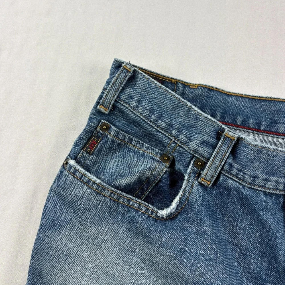 Vintage Abercrombie & Fitch Jeans Mens 36x34 Blue Bootcut Denim Y2K USA Made